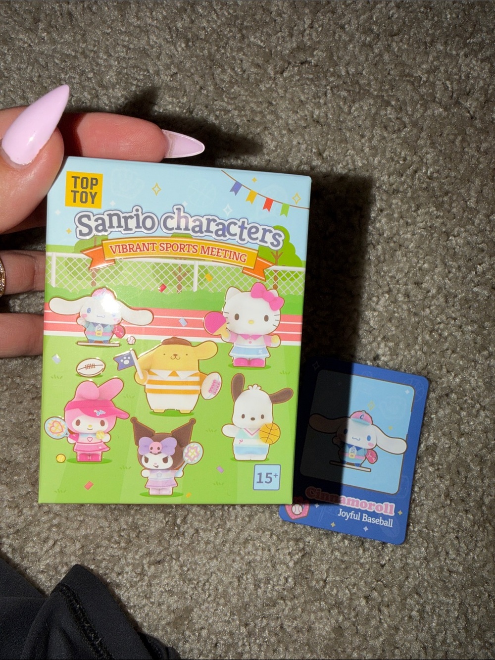 Sanrio Characters Vibrant Sports BLIND BOX CINNAMOROLL CONFIRMED.